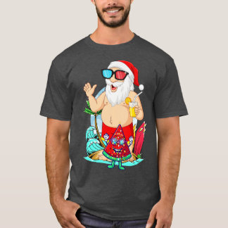 Weihnachten im Juli Sommerurlaub in Santa Clau T-Shirt