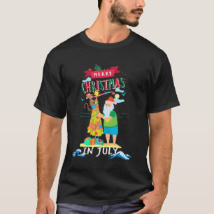 Weihnachten im Juli Sommerurlaub Juli Weihnachten  T-Shirt