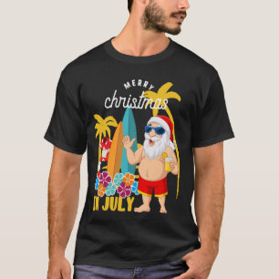 Weihnachten im Juli Sommerurlaub Juli Weihnachten  T-Shirt