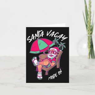 Weihnachten im Juli Sommerurlaub Weihnachten - San Karte