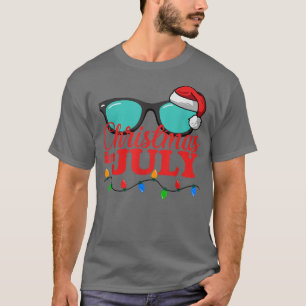 Weihnachten im Juli Sonnenbrillen Beach Sommerurla T-Shirt