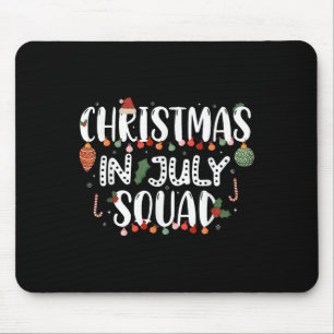 Weihnachten im Juli Squad Funny Summer Xmas Men Wo Mousepad