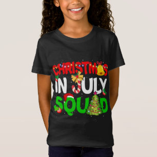 Weihnachten im Juli Squad Funny Summer Xmas T-Shirt