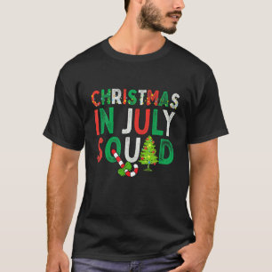 Weihnachten im Juli Squad Funny Xmas Männer Frauen T-Shirt