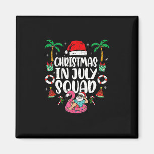 Weihnachten im Juli-Squad-Sommerurlaub Magnet