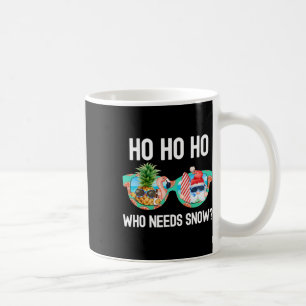 Weihnachten im Juli Surfen Lustiger Santa Sommerst Kaffeetasse