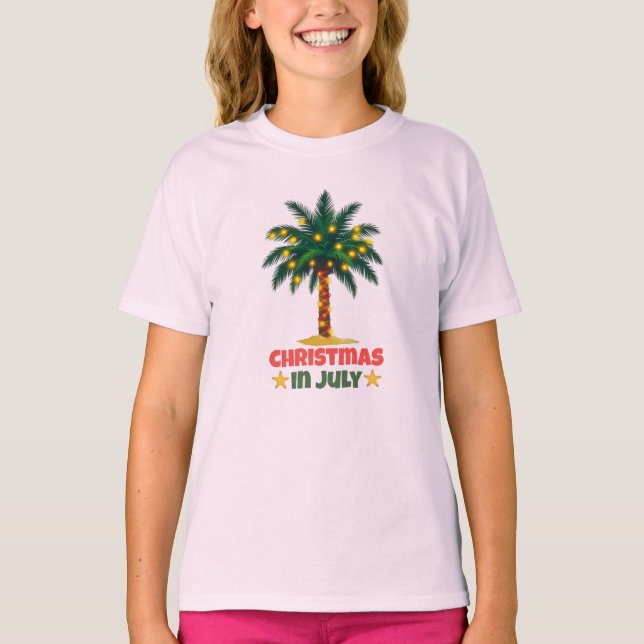 Weihnachten im Juli T-Shirt (Vorderseite)
