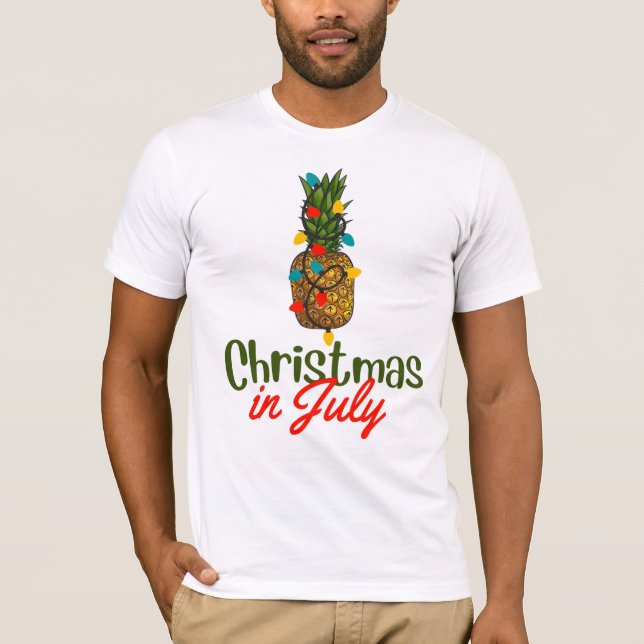 Weihnachten im Juli T-Shirt (Vorderseite)