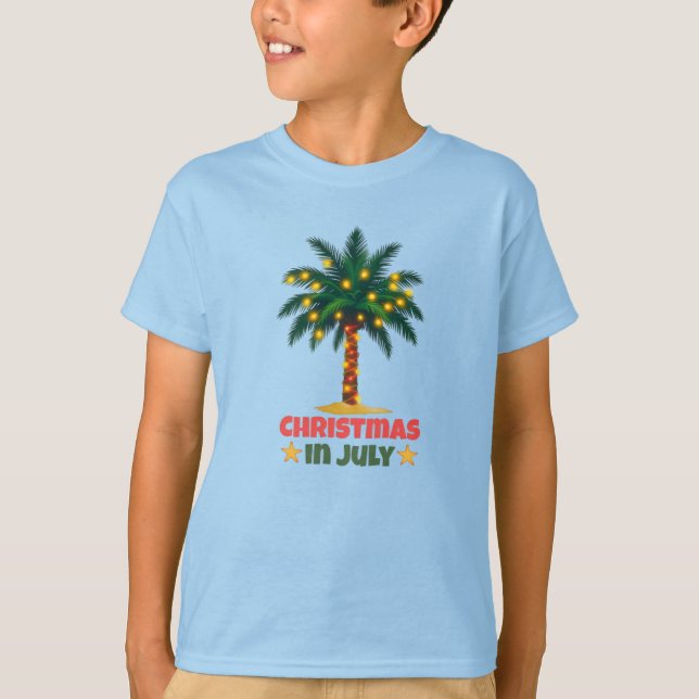 Weihnachten im Juli T-Shirt (Vorderseite)