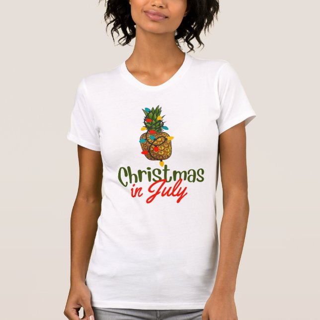 Weihnachten im Juli T - Shirt (Vorderseite)