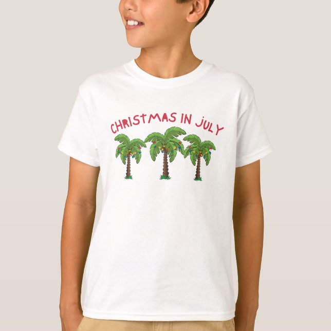 Weihnachten im Juli T-Shirt (Vorderseite)