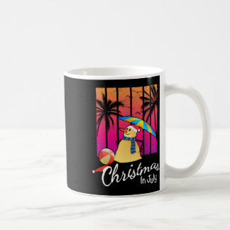 Weihnachten im Juli T-Shirt Lustiger Schneemann So Kaffeetasse