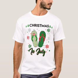 Weihnachten im Juli T - Shirt Sommer