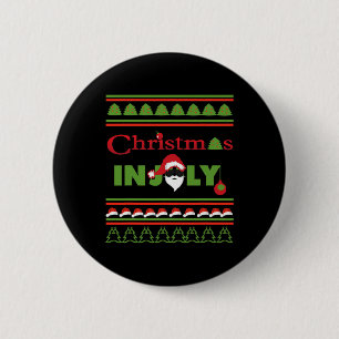 Weihnachten im Juli T-Shirt. Weihnachten im Juli h Button