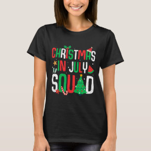 Weihnachten im Juli-Team Lustiger Sommer Strandurl T-Shirt