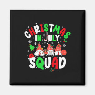 Weihnachten im Juli-Team Lustiger Sommer Xmas  Magnet