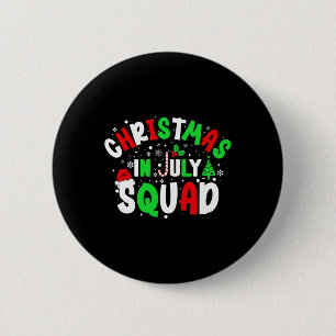 Weihnachten im Juli-Team Lustiges Weihnachten Somm Button