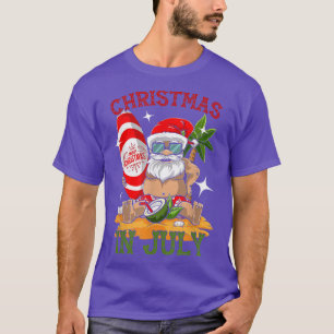 Weihnachten im Juli Tropical Hawaii Sommer Sur T-Shirt