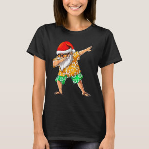 Weihnachten im Juli verknaufen Männer in tropische T-Shirt