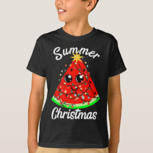 Weihnachten im Juli Wassermelone Obstbaum Tro T-Shirt