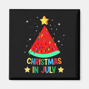 Weihnachten im Juli Wassermelone Xmas Baum Sommerf Magnet