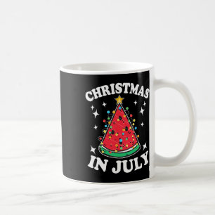 Weihnachten im Juli Watermelon Weihnachten Bäume S Kaffeetasse