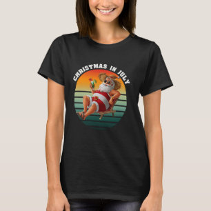 Weihnachten im Juli Weihnachten Urlaub im Sommer S T-Shirt