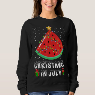 Weihnachten im Juli Weihnachten Wasserschmelz Sweatshirt