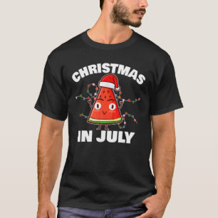 Weihnachten im Juli Weihnachtsbaum Sommer T-Shirt