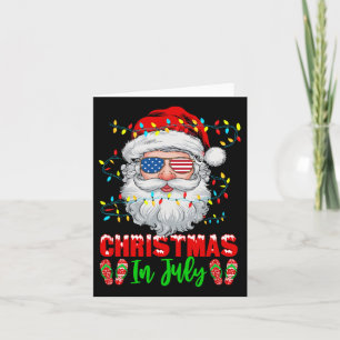 Weihnachten im Juli Weihnachtsfest Weihnachten Wei Karte