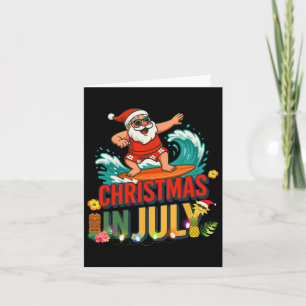 Weihnachten im Juli Weihnachtslieder Karte