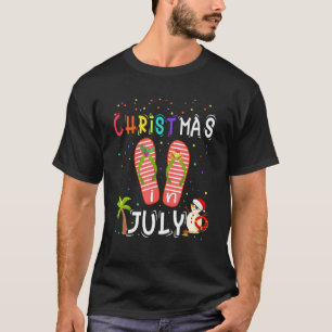 Weihnachten im Juli Weihnachtssommerfest T-Shirt