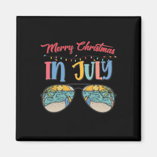 Weihnachten im Juli Xmas Sommer Männer Frauen Kind Magnet