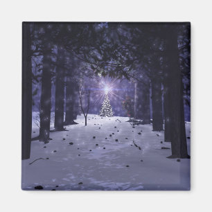 Weihnachten im Kiefern-Magneten Magnet