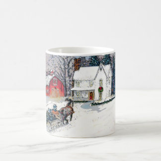 Weihnachten im Land Kaffeetasse