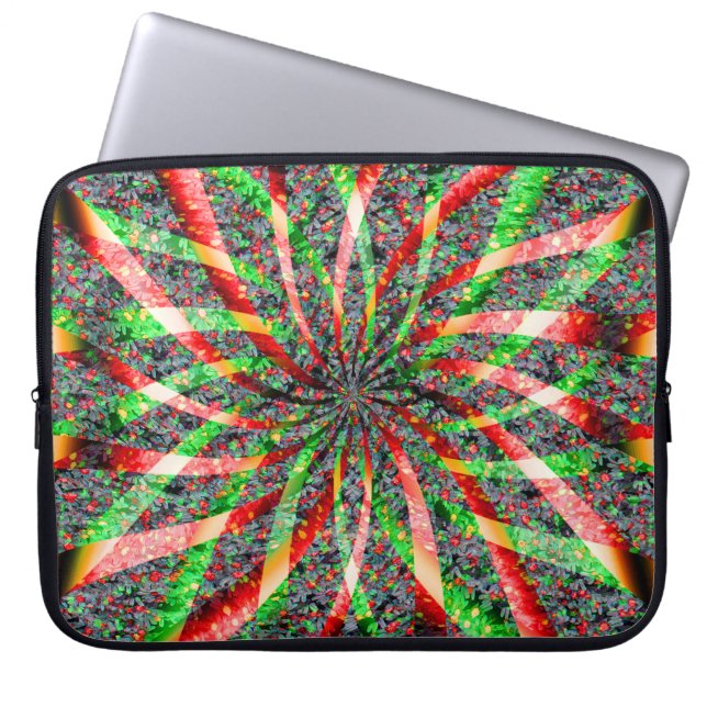 Weihnachten im Maypole... Laptopschutzhülle (Vorderseite)