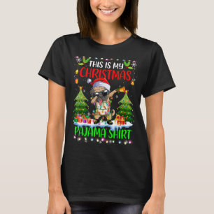 Weihnachten im Mops leuchtet Weihnachtsmann Das is T-Shirt