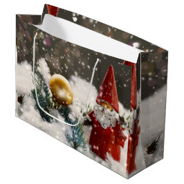 Weihnachten im Schnee Große Geschenktüte
