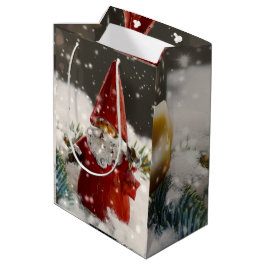Weihnachten im Schnee Mittlere Geschenktüte