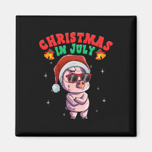 Weihnachten im Sommer im Juli 1 Magnet