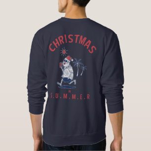 Weihnachten im Sommer im Juli Sweatshirt