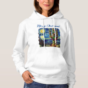 Weihnachten im Südwesten der Wüste Saguaro Hoodie