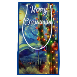 Weihnachten im Südwesten der Wüste Saguaro Kleine Geschenktüte