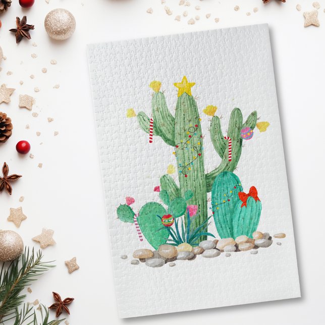 Weihnachten im Südwesten von Holiday Cactus Puzzle (Von Creator hochgeladen)