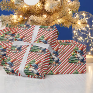 Weihnachten im Tennis mit dem Spieler Geschenkpapier