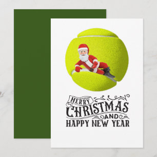 Weihnachten im Tennis mit dem Weihnachtsmann