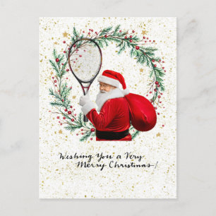 Weihnachten im Tennis mit dem Weihnachtsmann