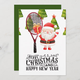 Weihnachten im Tennis mit dem Weihnachtsmann