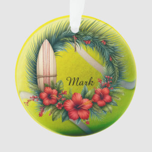 Weihnachten im Tennis Ornament