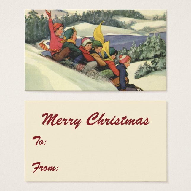 Weihnachten im Tessin, Kinder Rodelbahn mit Aussic (Vorne & Hinten)